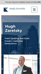 Mobile Screenshot of hughzaretsky.com